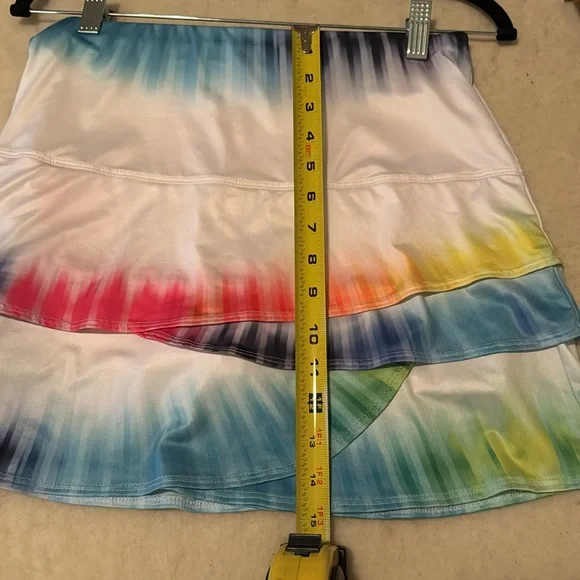 LUCKY IN LOVE Tennis Pickleball Skirt M EUC - Picture 5 of 8